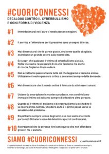 Decalogo contro il cyberbullismo e ogni forma di violenza